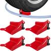 1/4Pcs Car Wash Hose Slide Guide Tire Wedge Anti-Pinch Tube Protector Wheel Cleaning Detailing Tool Accessories