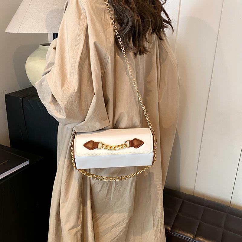 Fashionable Niche Design Fashionable Summer Simple Crossbody Underbody Bag Beautiful Personality One-shoulder Casual Cylinder Bag