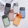 iPhone 17 Pro Max Color-Block Heat Dissipation Magnetic Case, Skin-Feel Matte Anti-Fall Protective Cover