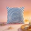 Psychedelic Stripe Pattern Cushion Cover Comfortable Durable Pillow Cover MultiScene for Home Office Car Sofa