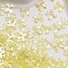 100 Pcs Nail Art Decorations Clear Transparent Bow Colorful Ice Transparent Resin Rhinestones For DIY Manicure Phone Case And Craft Decoration