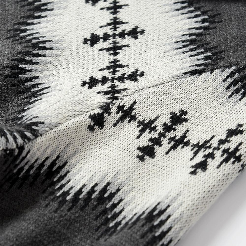 Pulover cu decolteu în V șal bărbați Pulover cardigan cu nasturi