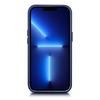 Genuine leather case for iPhone 14 Plus MagSafe Case Leather blue