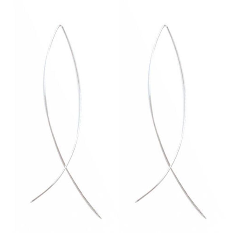 Bluelans Earrings Long Earrings Elegant Shape Fish Handmade Drop Dangle Women's Jewelry