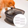 6 Adet Kedi Su Çeşmesi Yedek Filtreler Temiz Sağlıklı İçme Suyu için Yüksek Yoğunluklu Mikro Gözenekli Filtre Örgüsü
