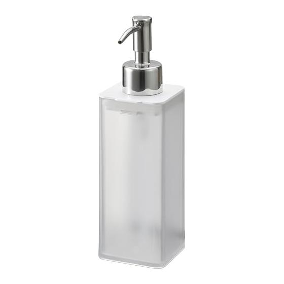 Yamazaki Jitsugyo Magnetic Kitchen Dispenser White Approx. W5.5 x D7.5 x H19.5cm Plate Dishwashing Detergent Refill Bottle 250ml 3402