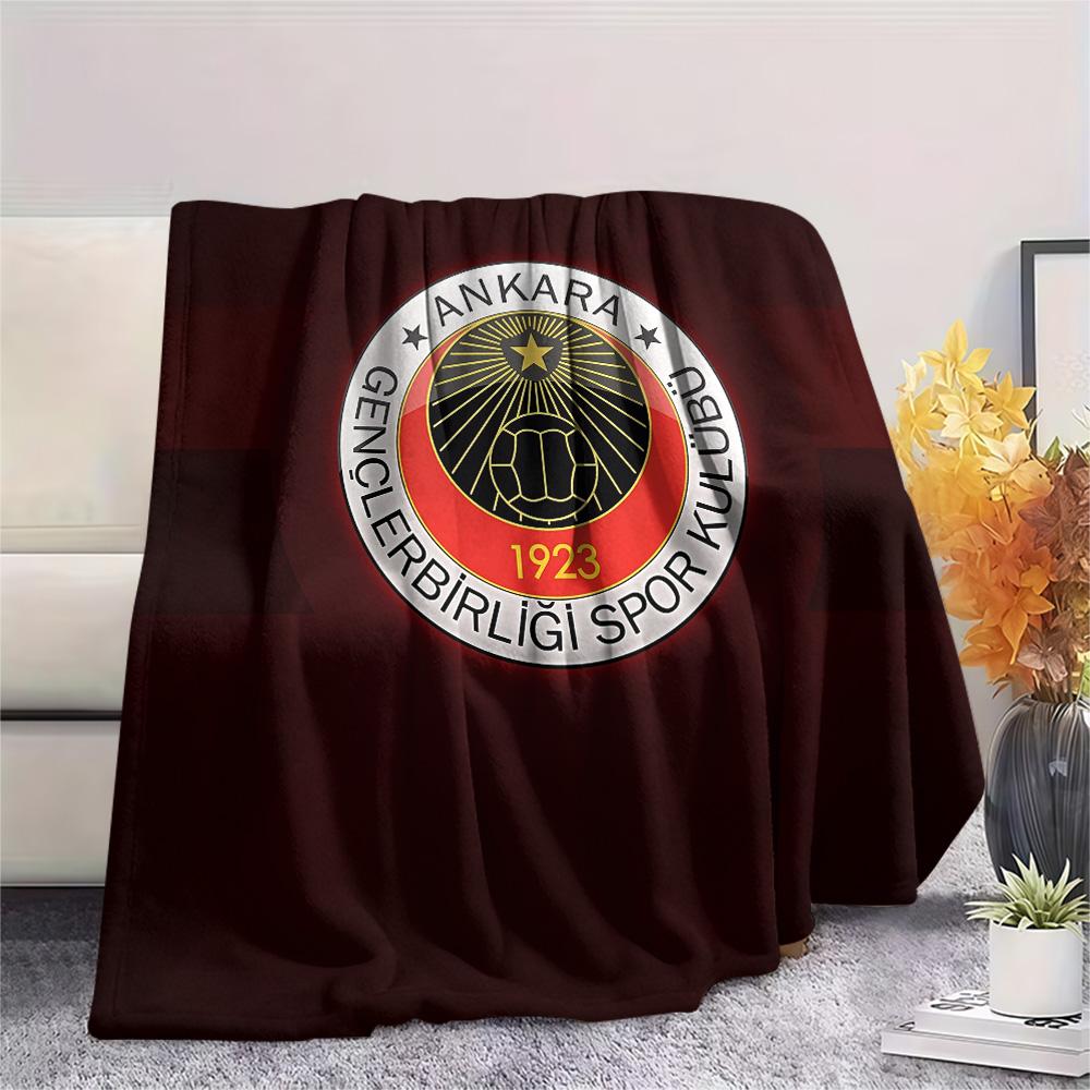 Gençlerbirliği S.K.  Print Flannel Blanket, High quality Comfortable for All Seasons, Home Decor, Warmth and Comfort