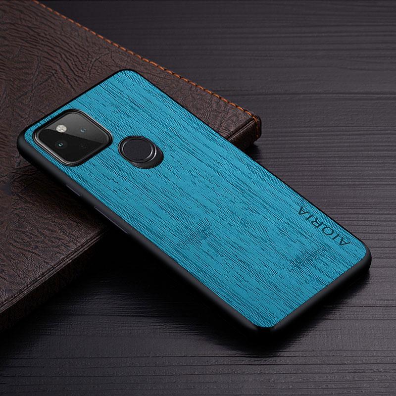 Case for Google Pixel 10a 9a 5A 5 4A 5G 4 4 XL funda Straight Wood Grain PU Leather phone cover for google pixel 10a case
