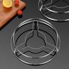 Heat Resistant Counter Pot Rack Stainless Steel Heat Resistant Counter Rack Double-Layer Kitchen Accessories Cooking Stand For