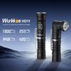 Wurkkos LED 1800 Lumens Rechargeable Flashlight Light Work Adjustable IPX8 Waterproof for Camping and Emergency Repairs Flashlight, HD11,