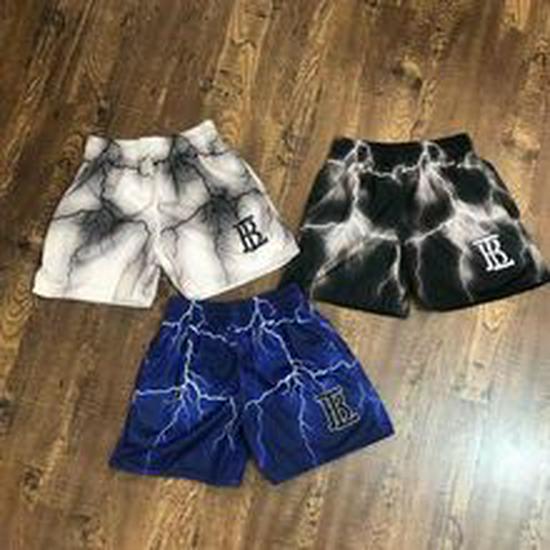 Men's Breathable Mesh Athletic Shorts - Casual European/American Summer Loose Fit for Running, Fitness, and Basketball.
