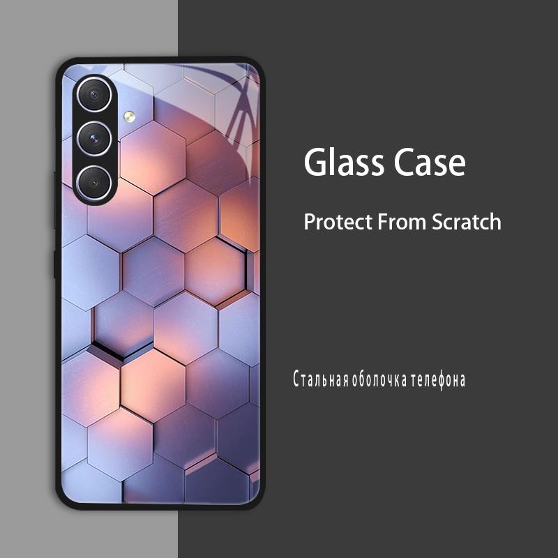 For Samsung S25 FE Case Cover Tempered Glass Case Hard Shockproof Coque Bumper For Samsung Galaxy S25FE M36 S25 FE Protect Case