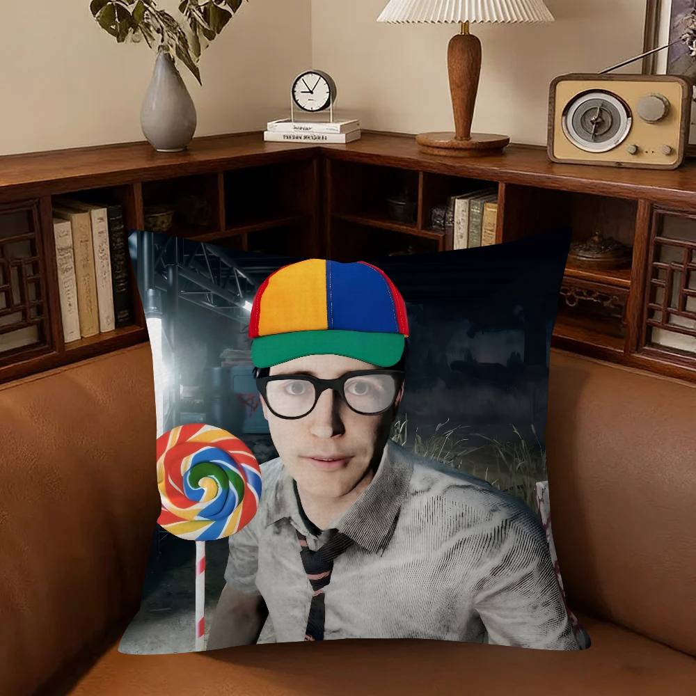 Game D-Dead By D-Daylight Cushion Cover Pillow Cover Decor Pillowcase Printed Cushion Case For Couch