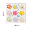 Montessori Wooden Puzzle Preschool Learning Toy Color And Shape Development Cognition for Girls Boys