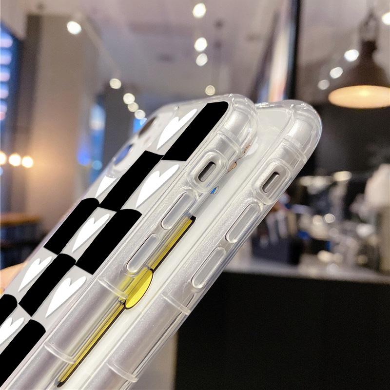 Clear Soft TPU Phone Cases For iPhone 15 Case iPhone 11 14 12 13 Pro Max X XR XS 6 7 8 Plus SE   Cover Love Heart Fundas