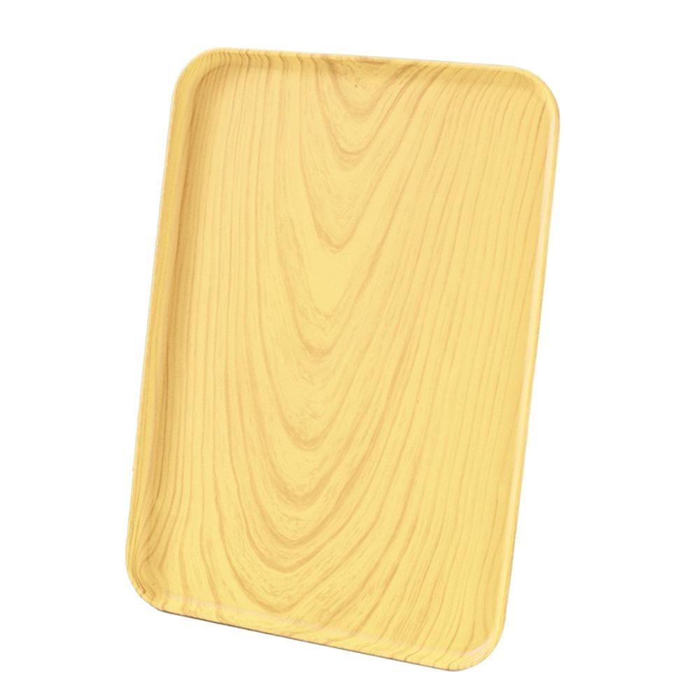 New Rectangular Pallet Plastic Nordic Style Food Bread Pan Dessert Pallet Household