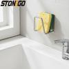Porta Spugne da Cucina Scolapiatti con Ganci Organizer per Lavello Contenitore per Spugne Detergenti Accessori da Bagno