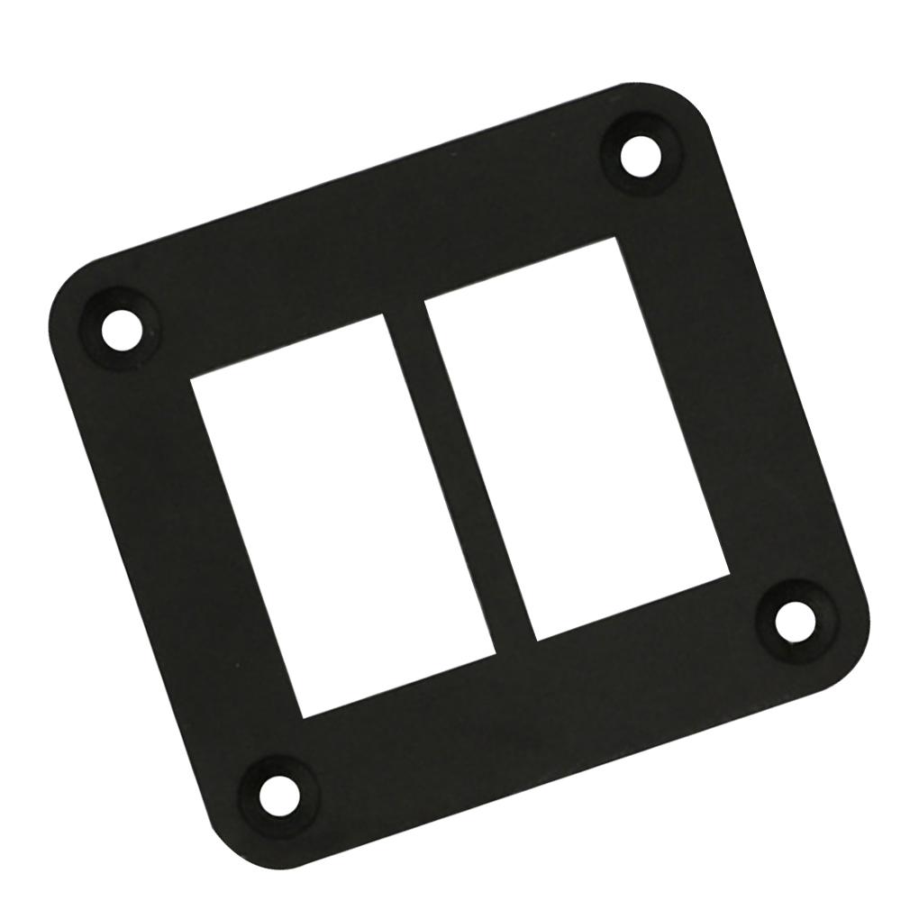 

Панель перемикачів Корпус для монтажу рокерних перемикачів Алюмінієва рама для Автомобіля Мотоцикла Човна