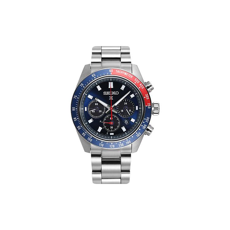 

SEIKO Prospe Best Of All Panda Solar Movement Stainless Steel Strap Watch Men s Watches Blue Dial SSC913P1 Best of All Panda