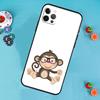 Monkey Gorilla Ape Baby Phone Case For iPhone 17 Air 13 16 15 11 12 14 Pro Max 13 12 mini 15 16 Plus 16e Cover Funda