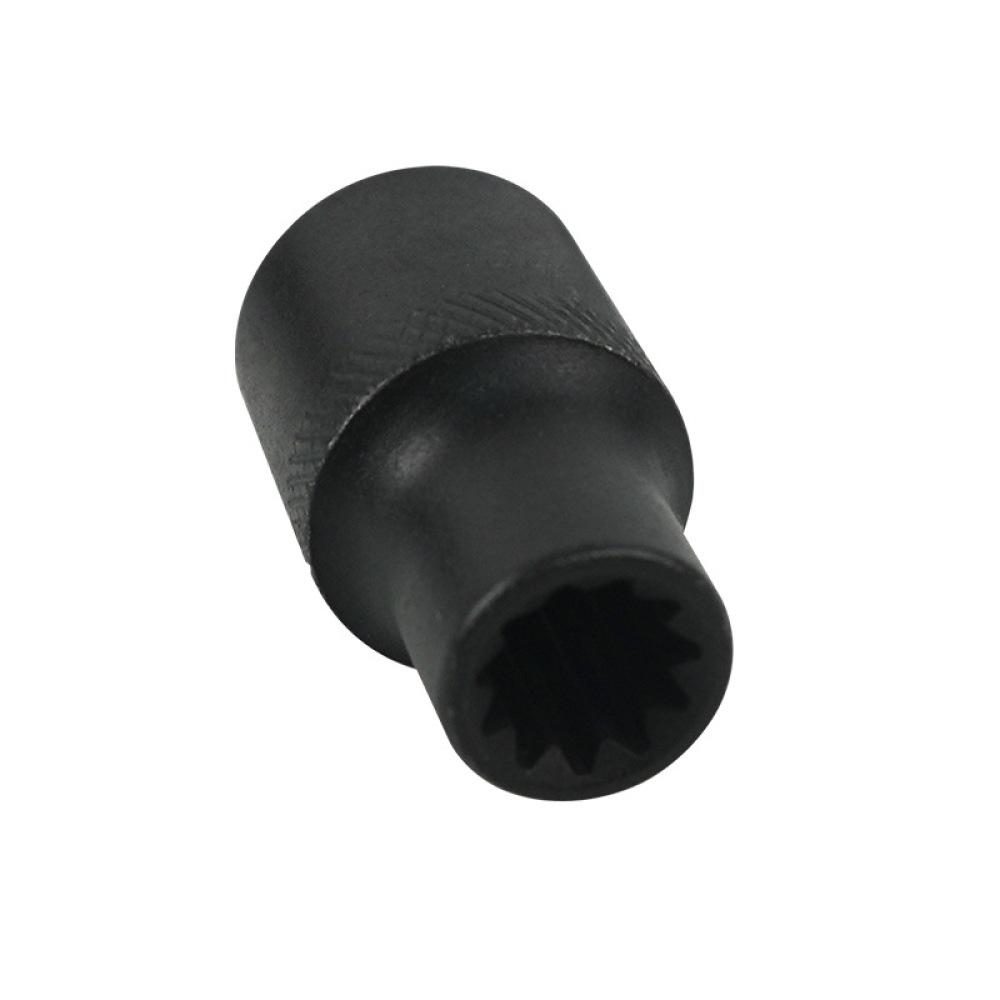 11 PT Socket For Truck Brake Caliper Disassembly Chrome Vanadium Steel Specialty Hand Tool For Vehicle Mechanics Repair