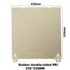 Für Creality Ender 3 V3 KE/SE PEI Federstahl 235x235mm, Strukturierte PEI-Platte Heizbett für K1C/K1/Ender 3/3 Pro/3 V2/V2 Neo/3 V3