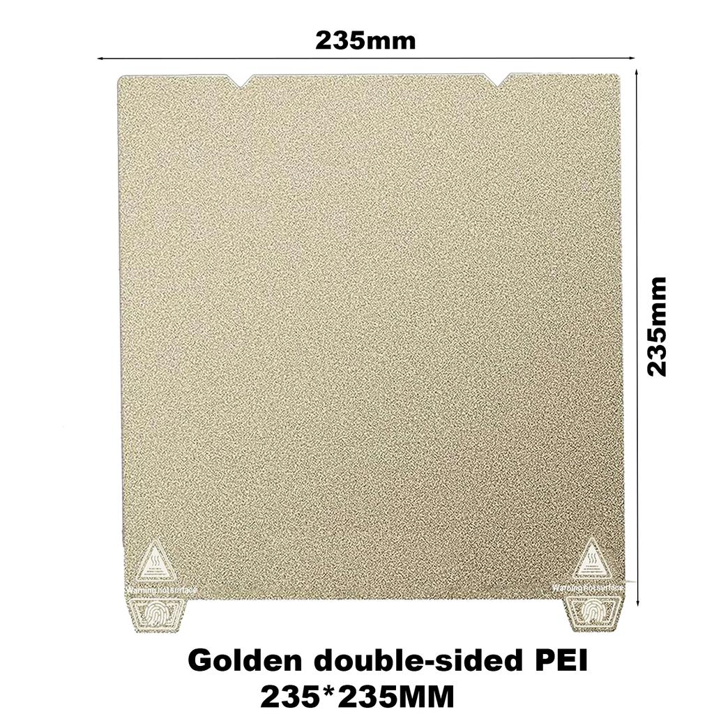 Für Creality Ender 3 V3 KE/SE PEI Federstahl 235x235mm, Strukturierte PEI-Platte Heizbett für K1C/K1/Ender 3/3 Pro/3 V2/V2 Neo/3 V3