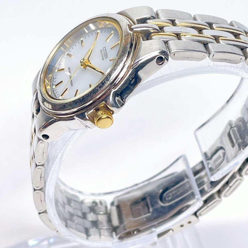 Used 56 CITIZEN Citizen Eco-Drive e030-16261 Watch Combi