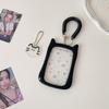 Cartoon Alien Kitten ID Card Holder - Decorative & Protective Sleeve with Star Chaser Pendant for Students