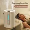 Dual Spray Humidifier with Night Light