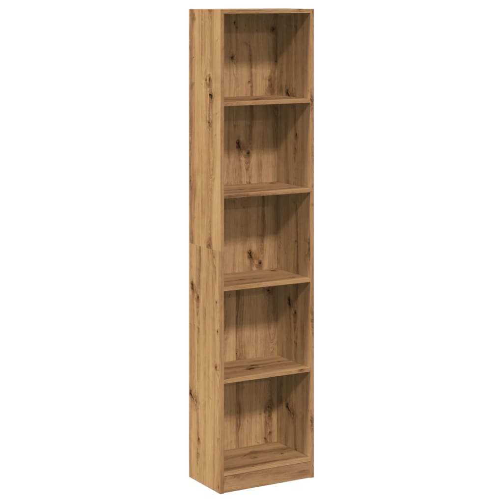 Regal Handwerker Eiche 40 x 24 x 176 cm Holzwerkstoff