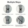 2 Pcs 2-color magnetic buckle modern simple light luxury magnetic curtain buckle creative tie strap tie rope collection tie acce