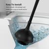 Bathroom Essential Toilet Plunger With Holder For Easy Cleaning Plungers For Bathroom Plunger Holder