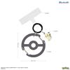Gourmandies Pokemon Plus with Clear Mimikyu Multi-Ring Carabiner, (POKE-987D)