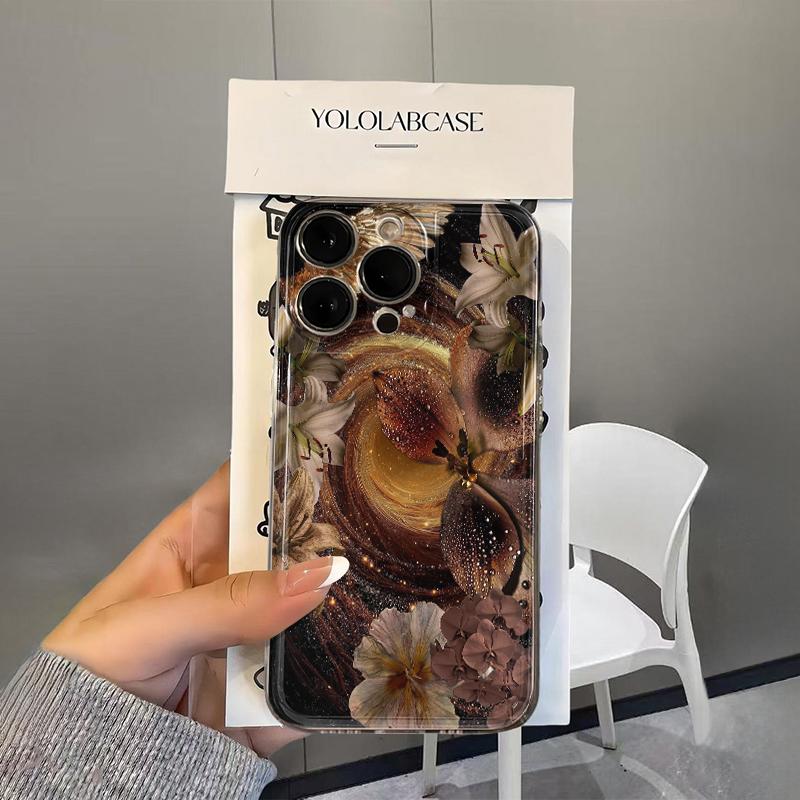 

Gilded Lily Flowers Phone Case For Xiaomi Redmi Note 15 15C 14 13 12 12S 12C 11 10 10C 13C 10s A1 A2 A3 Pro Plus 4G 5G TPU Cover Redmi 13C 5G
