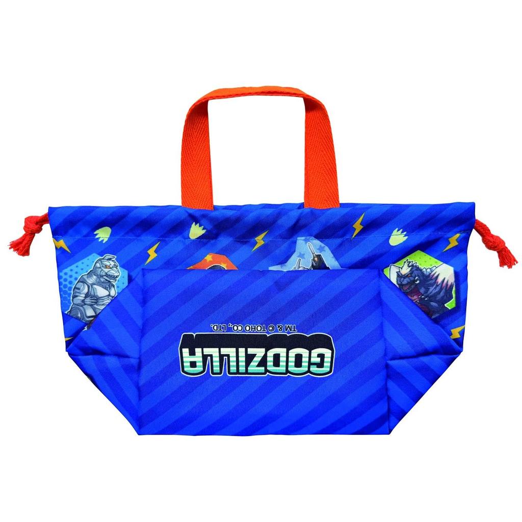 TOHO Godzilla Lunch Drawstring Bag