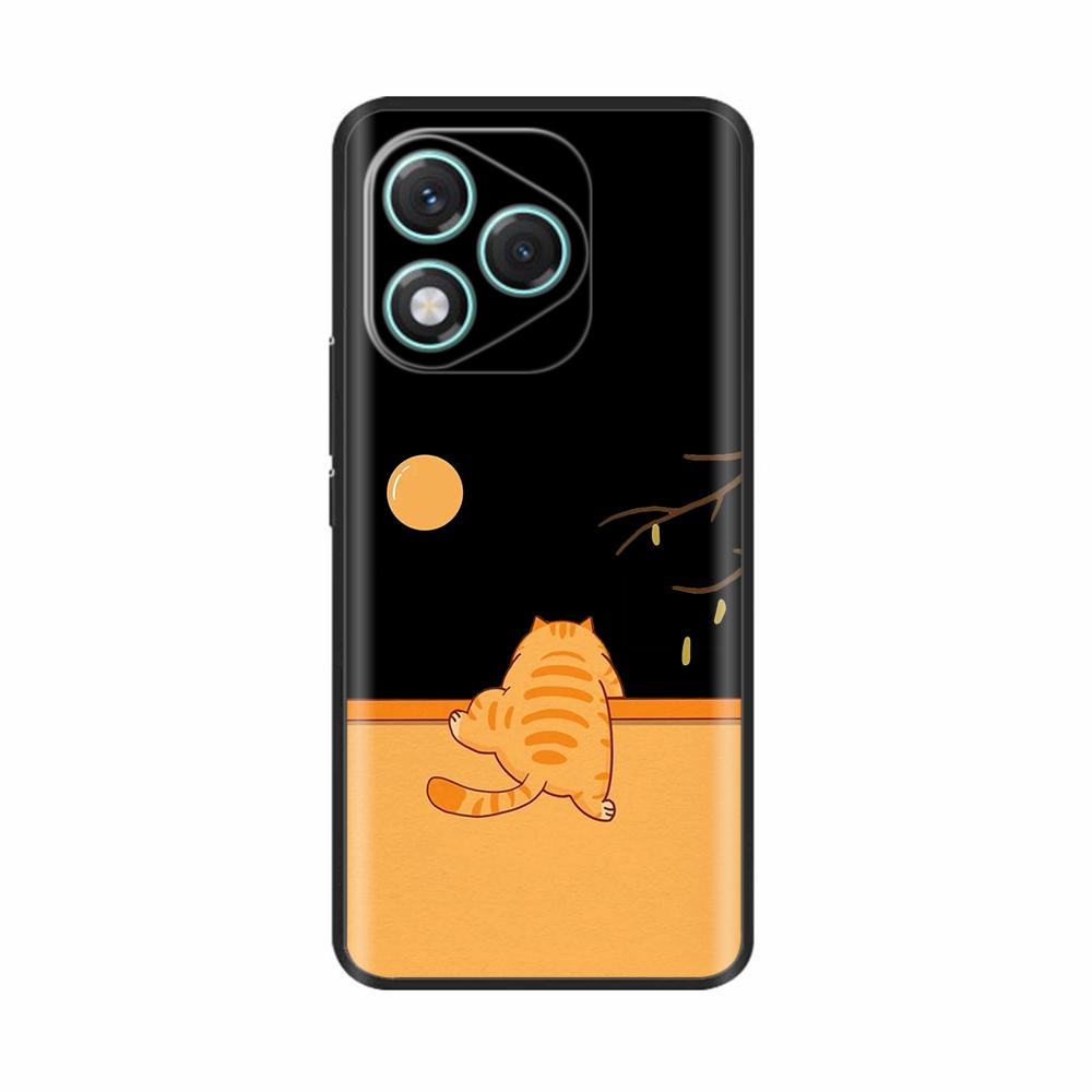 For Honor 400 Lite Case Luxury Soft Black Silicone TPU Phone Cover For Honor 400 Lite Case honor400 Lite ABR-NX1 Cases Fundas