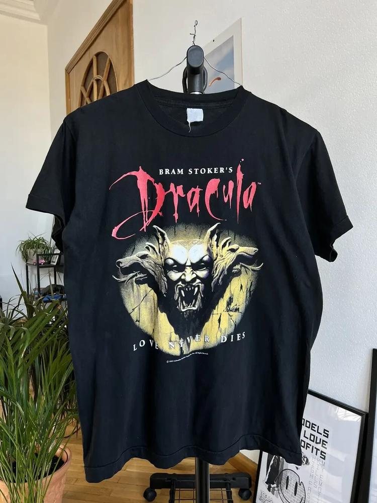 Vintage Bram Stoker s Dracula horror short sleeve classic shirt M