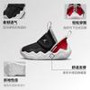 Jordan 23/7 Fabric Vintage Slip Resistant Abrasion Resistant Low Top Toddler Shoes Black Red White DQ9294-061