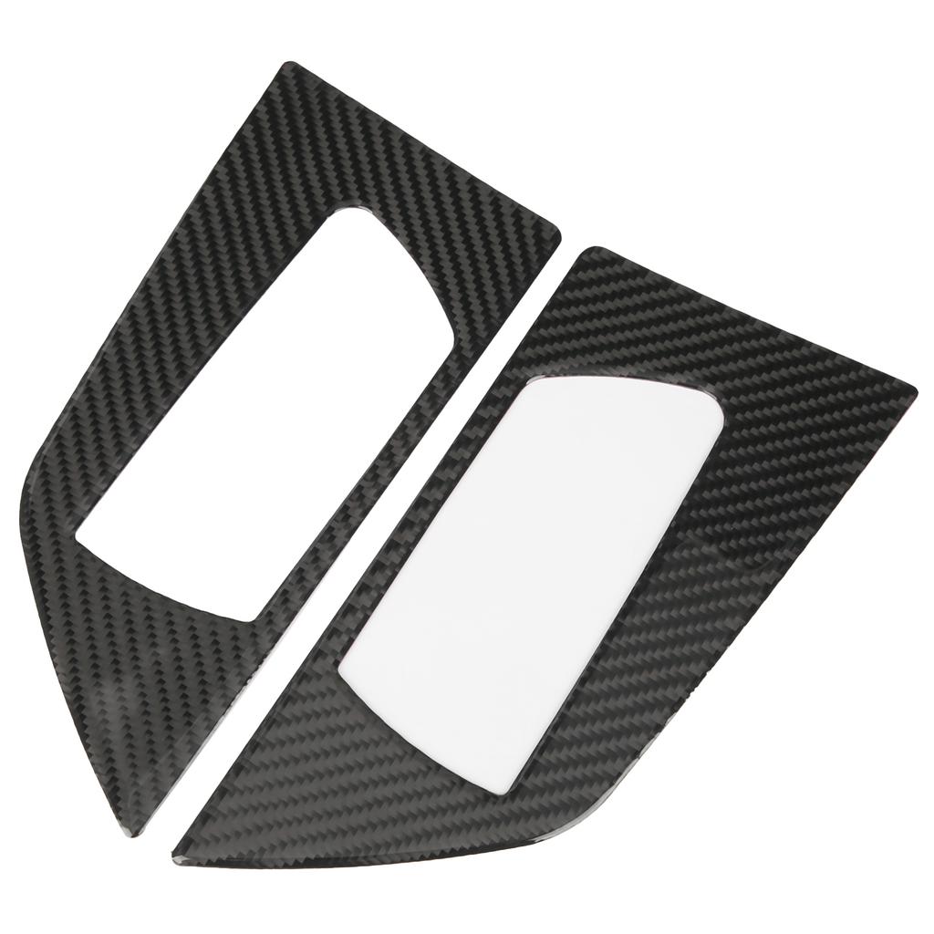 4pcs Car Carbon Fiber Inner Door Handle Bowl Trim Cover Stickers for RAV4 2015?2019 (Soft)