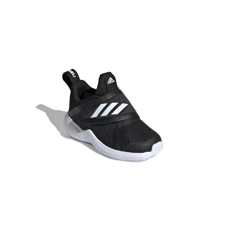 Cf I X Adidas Fortarun Sports Low Top Running Shoes Black White Infant And Toddler G27195