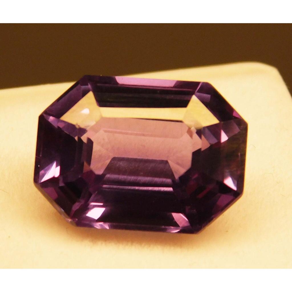 Natural Color Change Alexandrite 9.00 Ct Emerald Cut Certified Gemstone