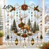Light Catching Ornaments for Fireplace Christmas Wind Chime Acrylic Sun Catcher Outdoor Garden Patio Elegant Decorations Festivals Decor Hanging