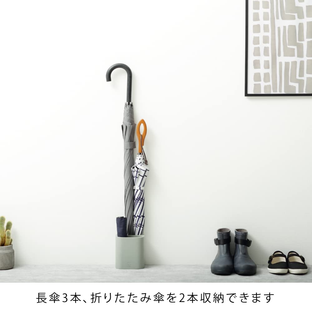 Ideaco Umbrella Stand Ash Gray Long Umbrella Folding Umbrella Bicomini One
