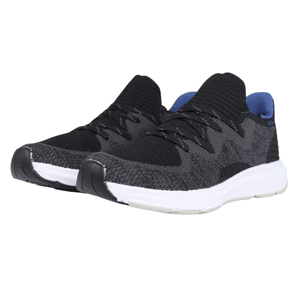 Moonstar Synergy Shock SNGY 3E Cushion, Lightweight, Soft, Hands-Free, Cushioning, Absorption, Wide, Women's, L23, Black, 22.5 cm,