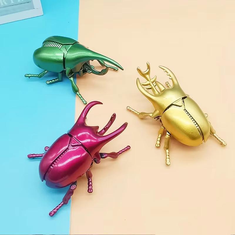 Wind Up  Toy 1PCS Crustacean Worm Chain Unicorn Simulation Fighting Children's Educational Toy