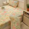 Mei Yun Ge Small Fresh All Cotton Printed Flower Series Single Bed Sheet