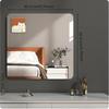 Acrylic Wall Mirror Panel, Full Length, for Bathroom or Bedroom 30*30cm