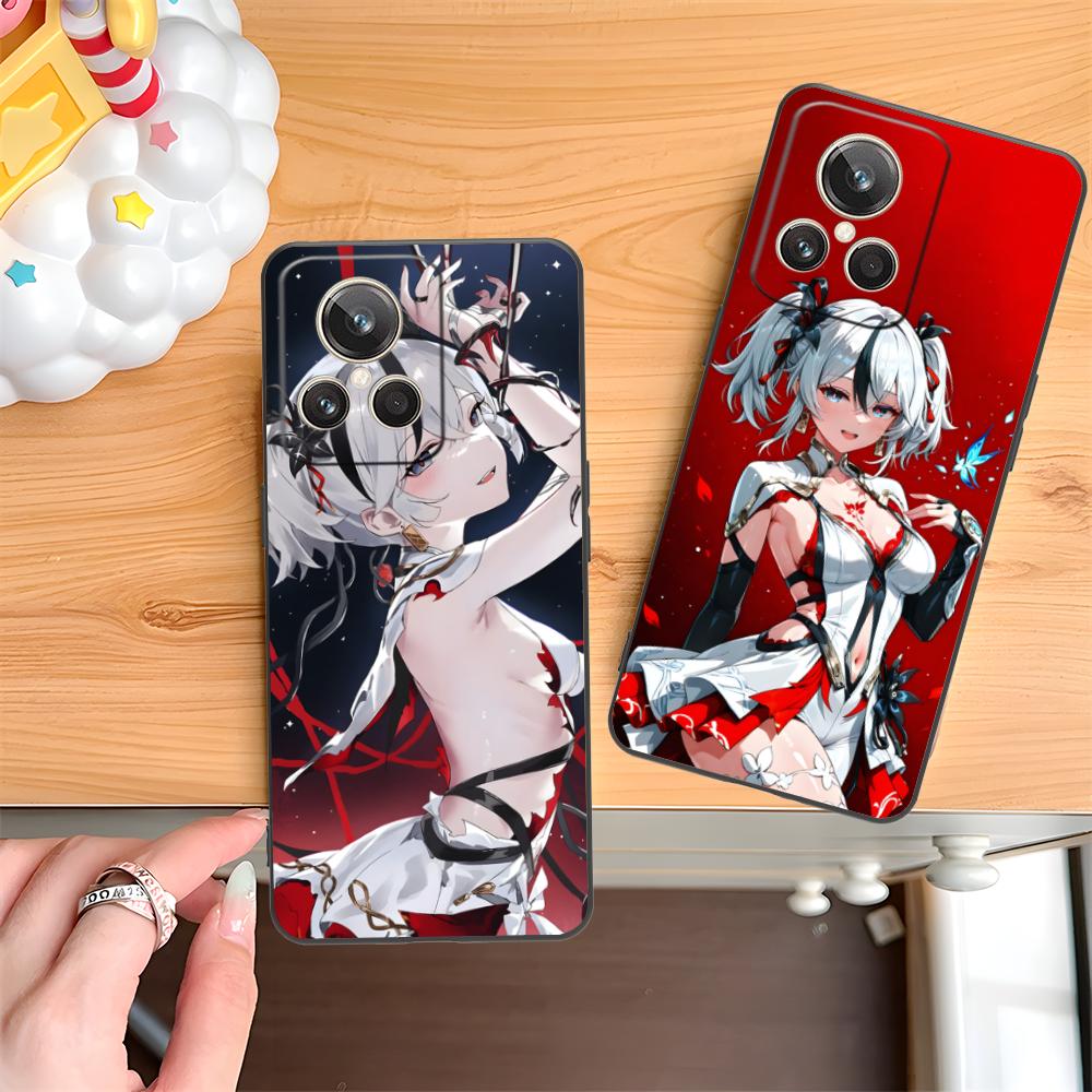 Wuthering Waves Camellya Phone Case for Realme GT 8 Neo Pro C75 73 71 C67 65 C55 53 C35 31 C20 15 Colorful Printing Cover Pretty