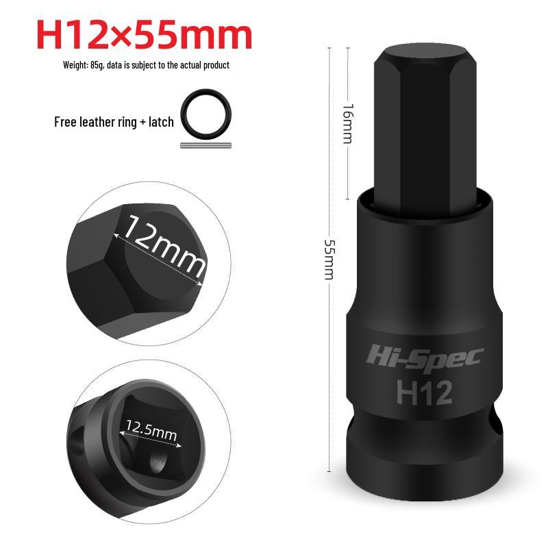 Hexagonal S2 Electric Impact Wrench Screwdriver Bit